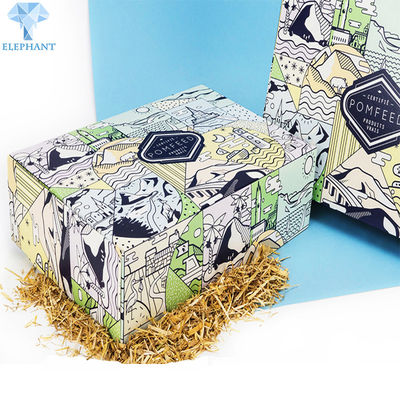 Les couleurs faites sur commande meurent les cartons d'expédition ondulés se pliants de paquet de casse-croûte d'enfants de coupe de bébé