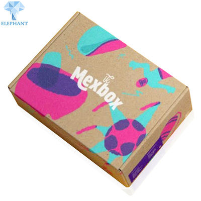 Pliage de la place C2S Art Paper Corrugated Shipping Boxes CMYK
